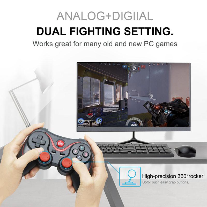 Dragon TX3 Wireless Bluetooth Mobile Gaming Controller for Android - Remarkable Finds