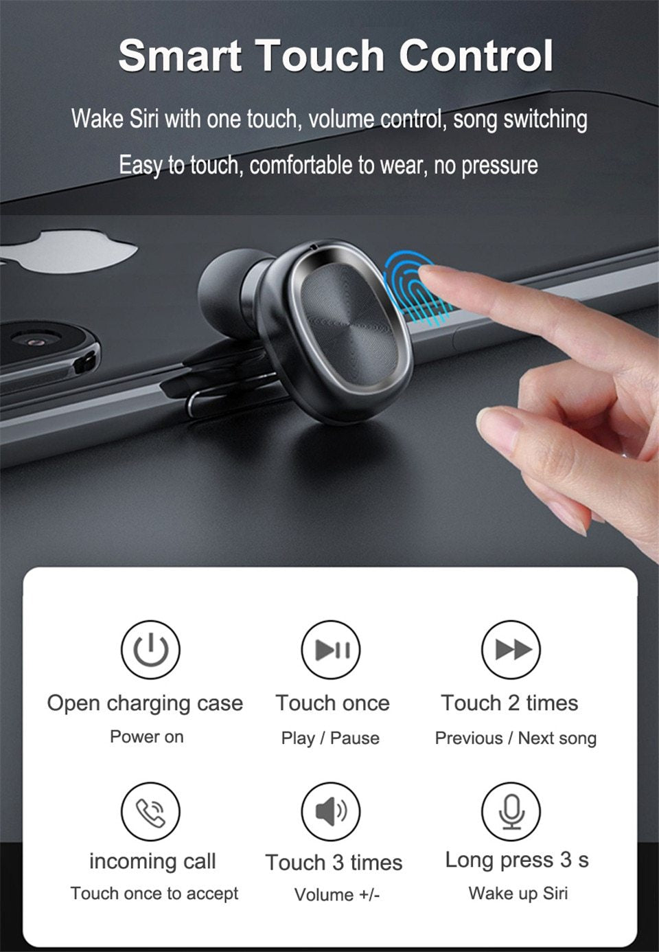 Ninja Dragons T8 True Wireless Bluetooth 5.0 Earbuds - Remarkable Finds