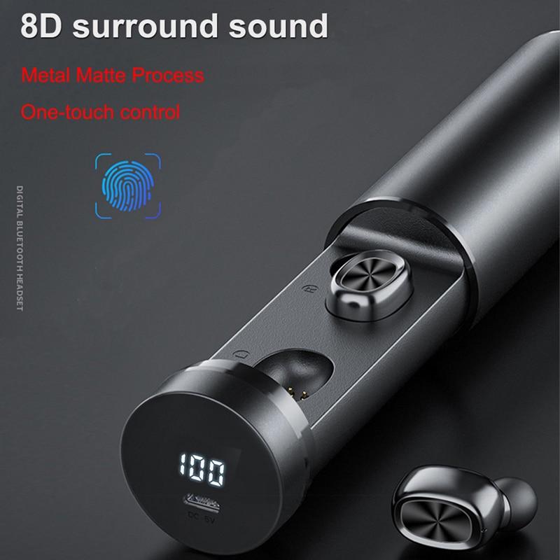 Ninja Dragons T8 True Wireless Bluetooth 5.0 Earbuds - Remarkable Finds