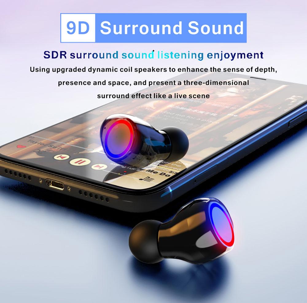 Ninja Dragon M12PRO 3D Surround Sound Bluetooth 5.0 True Wireless - Remarkable Finds